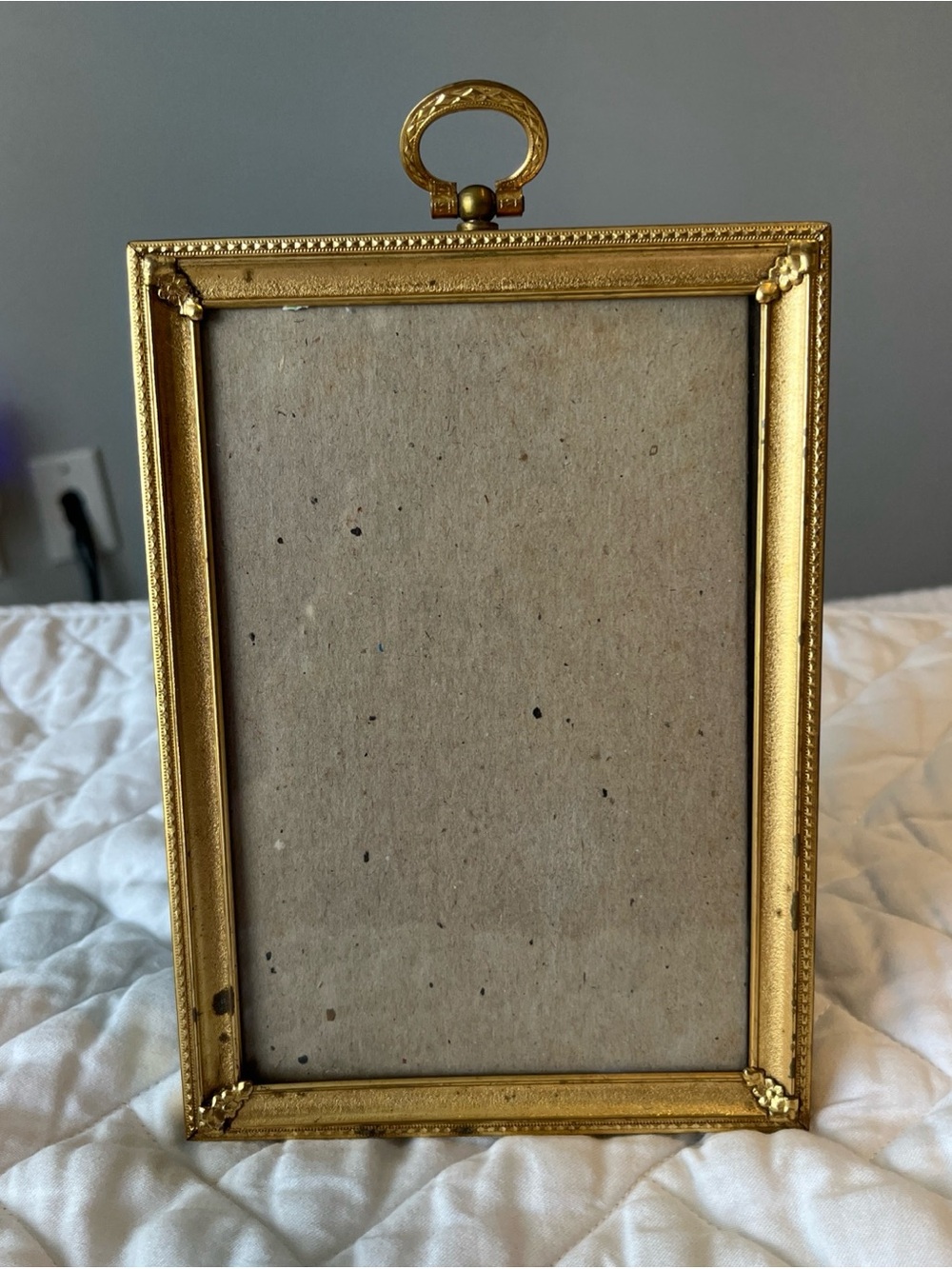 Gold Decorative Standing Picture Frame - Classic Home Accents